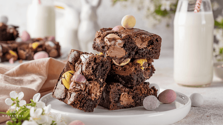 Mini Egg Chocolate Easter Brownie Recipe