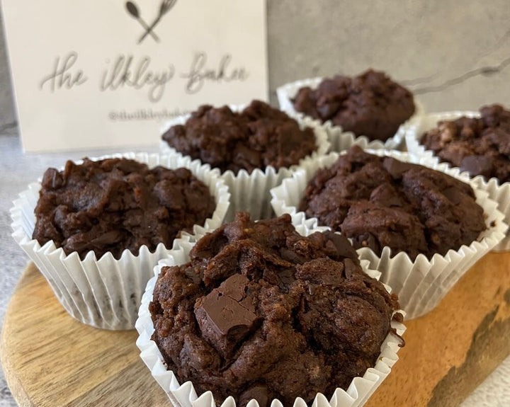 Simple Double Chocolate Chip Muffins Recipe