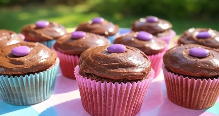 Easy Chocolate Cupcake Recipe for Kids - with Milk Chocolate Frosting