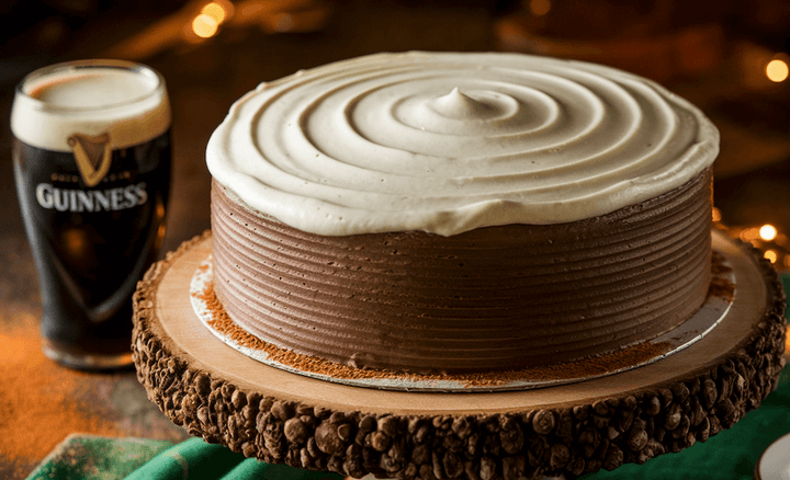 Chocolate Guinness Cake Recipe UK With Whitakers Truffles for Decoration