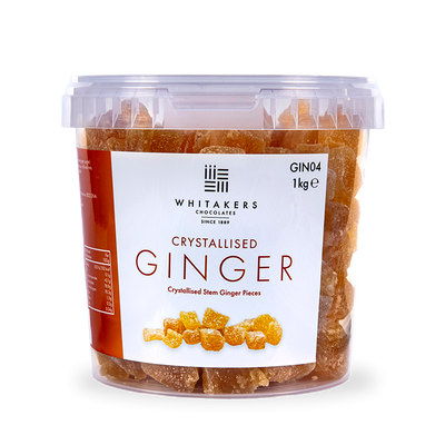 Crystallised Ginger Tub (1kg)