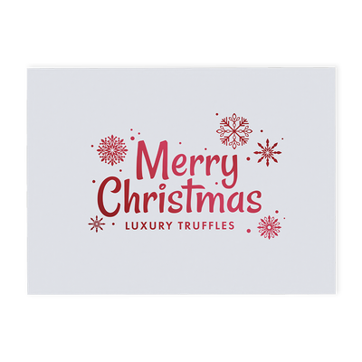 Merry Christmas 24 Chocolate Truffle Gift Box (290g)
