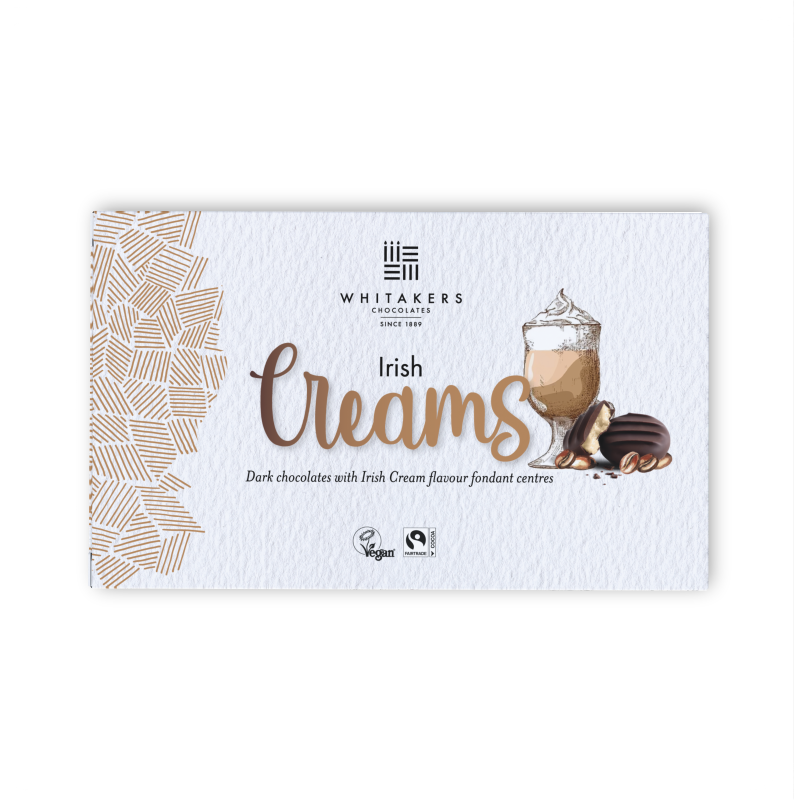 dark chocolate irish fondant cream 150g box