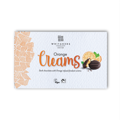 Dark Chocolate Orange Fondant Creams (150g)
