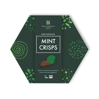 Dark Chocolate Mint Honeycomb Crisps (165g)