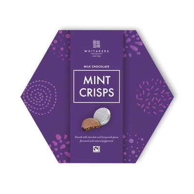 Milk Chocolate Mint Honeycomb Crisps (165g)