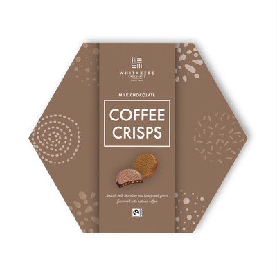 Milk Chocolate Coffee Honeycomb Crisps (165g)