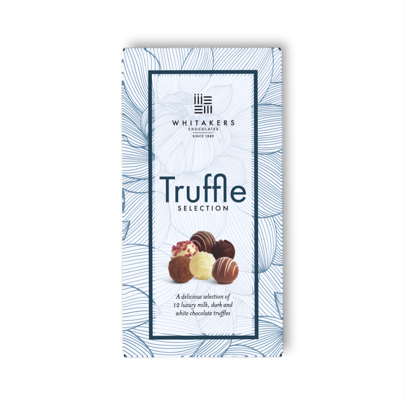 assorted chocolate truffle 150g blue gift box
