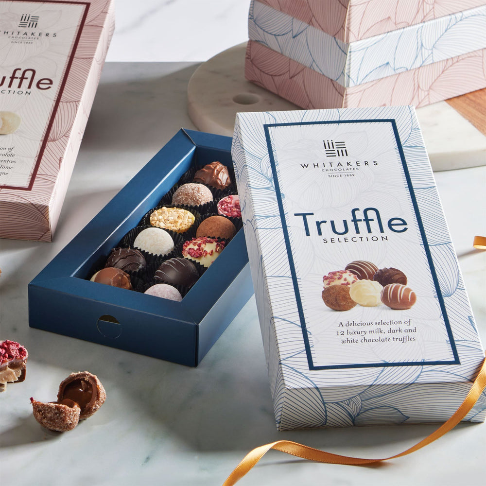 assorted chocolate truffle 150g blue gift box