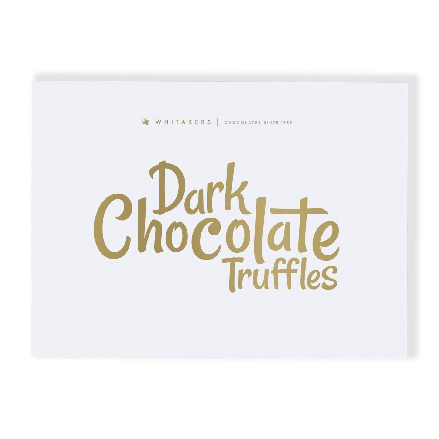 Luxury Dark Chocolate Truffle Gift Box, featuring eight, twelve or twenty-four meticulously hand-finished truffles