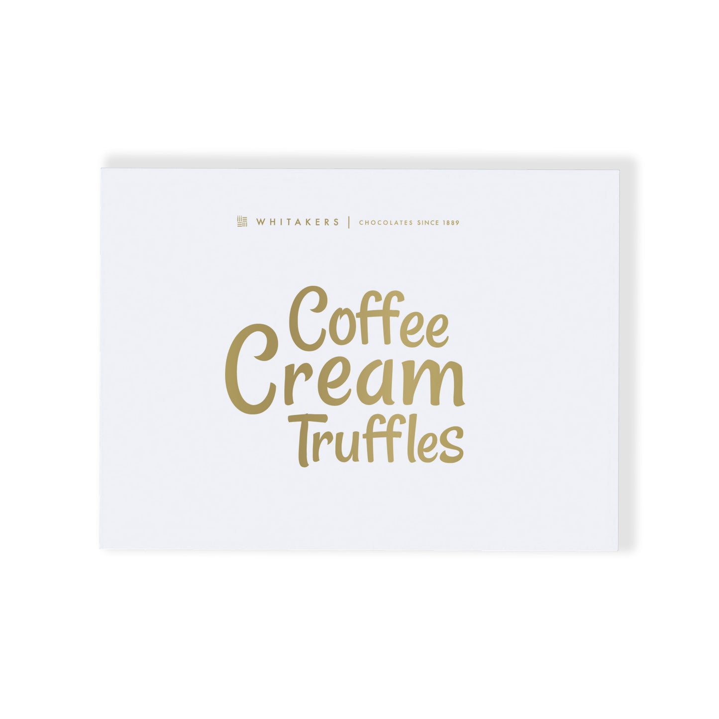 Luxury Coffee Cream Chocolate Truffle Gift Box, featuring eight expertly hand-finished truffles