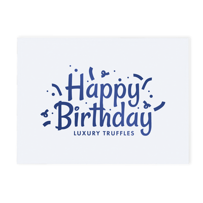 Happy Birthday 24 Chocolate Truffle Gift Box (290g)