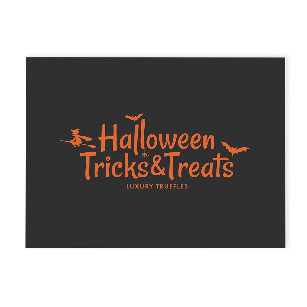 Embrace the spooky spirit of Halloween with Whitakers Chocolates' "Trick or Treat" 24 Chocolate Truffle Gift Box, a perfect mix of indulgence and eerie delight.