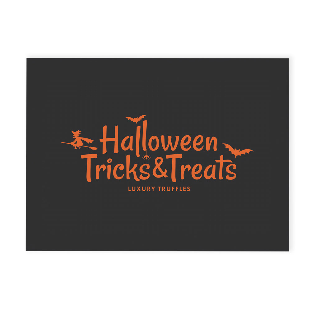 Embrace the spooky spirit of Halloween with Whitakers Chocolates' "Trick or Treat" 24 Chocolate Truffle Gift Box, a perfect mix of indulgence and eerie delight.