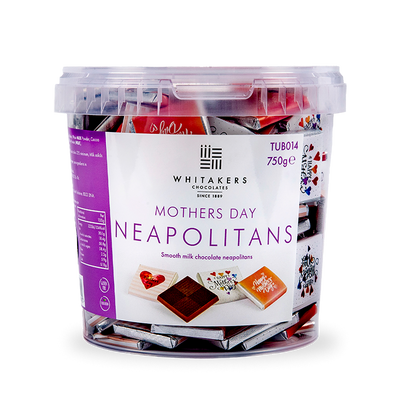 Milk chocolate 'Mother’s Day' Neapolitan Tub (750g)