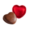 Milk Chocolate Red Foiled Hearts (1kg)