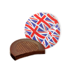 Dark Chocolate Union Jack Foiled Mint Crisps (1kg)